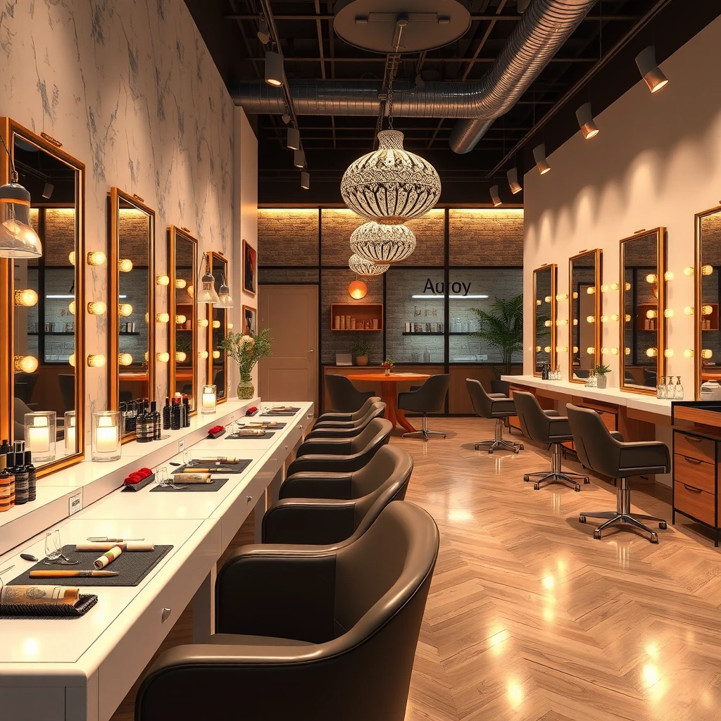 Restaurant interior ambiance